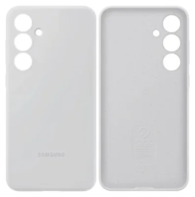 Produktbild von Samsung Original Silikonrckwand fr das Samsung Galaxy S24 FE - Grau