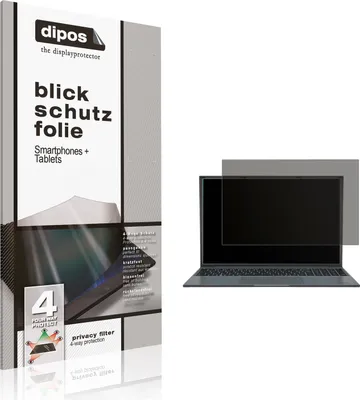 Produktbild von Blickschutzfolie für Medion E16443 matt Schutzfolie Folie Display Schutz dipos