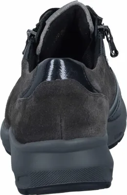 Produktbild von Damen Sneaker Braun mit gepolstertem Einstieg, Reißverschluss und robuster Sohle