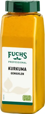 Produktbild von Fuchs Curcuma gemahlen intensiv gelboranges Gewürzpulver 550g