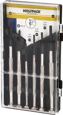 Produktbild von Wolfpack Juego Destornilladores De Precision 6 Piezas, 102 g