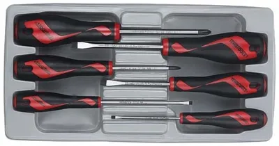 Produktbild von TENGTOOLS 185900107 Schraubendreher-Set MD906N3, 6-teilig