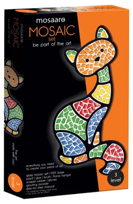 Produktbild von MA3002 Kreativset. Mosaikkatze