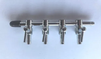 Produktbild von 4-fach Luftverteiler für 4/6 Luftschlauch Luftverteiler Aquariumzubehör