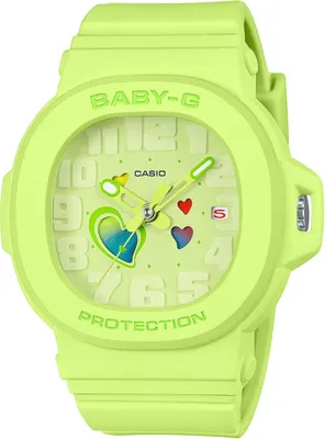 Produktbild von CASIO Baby-G Damenuhr, gelb, Casio-BGA-10-3AER