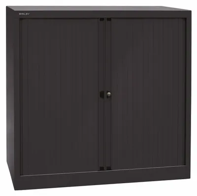 Produktbild von Bisley Rollladenschrank EuroTambour - Farbe: Schwarz