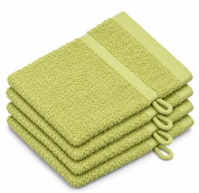 Immagine prodotto di Gözze - Set di 4 spugne per il bagno, morbide e assorbenti, 100% cotone, 16 x 21 cm