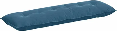 Immagine prodotto di vidaXL Cuscino di schienale blu 160 x 50 cm in tessuto a coste
