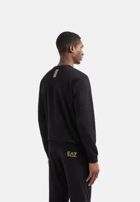 Image de Sweat-shirt à logo EA7, noir M