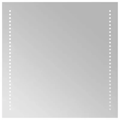 Immagine prodotto di Specchio da bagno LED, trasparente, 50 x 50 cm, vetro temperato, marca vidaXL