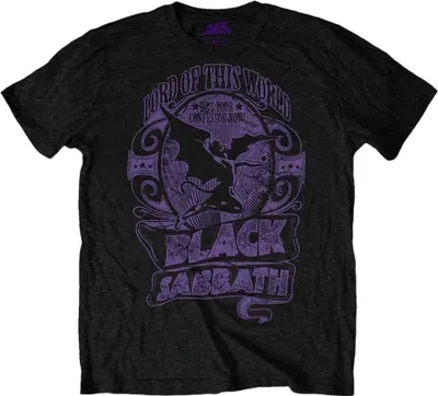 Produktbild von Black Sabbath Lord of this world Black L T-Shirt