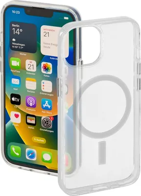 Produktbild von Hama 00215550, Cover, Apple, iPhone 14 Plus, 17 cm (6.7"), Transparent