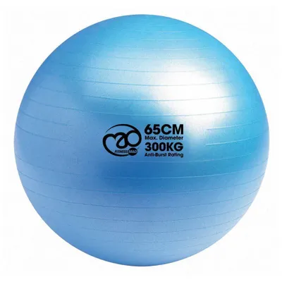 Produktbild von Fitness Mad - Gymnastikball MQ111 (65 cm) (Blau)