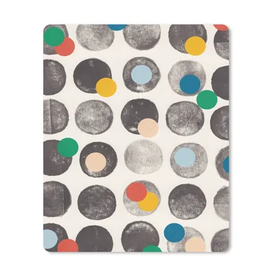 Produktbild von MuchoWow® Mauspad Mousepad Farben - Abstrakt - Kreise - Pastell 30x40 cm - Mousepads - Maus Mat - Pad - Mausunterlage - Mausmatten