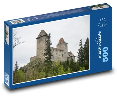Obrázek produktu pro Puzzle 500 Hrad Kašperk - středověká pevnost - martinpuzzle