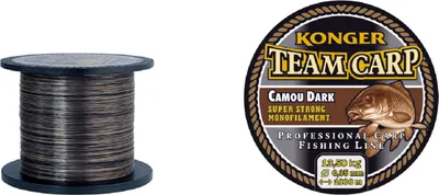 Obrázok produktu pre Team Karpfen Camou Dunkle Line 0,25/1000 Conger