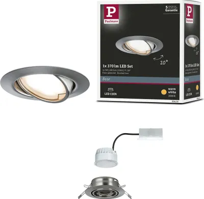 Produktbild von Paulmann LED Einbauleuchte Base Einzelleuchte schwenkbar