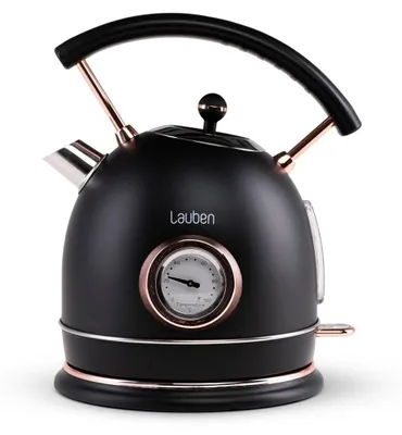 Wasserkocher 1,8 l, 2200 W, Edelstahl, Temperaturanzeige