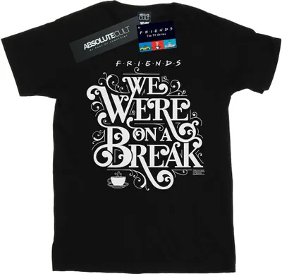 Produktbild von Friends - "On A Break" T-Shirt für Damen BI24062 (M) (Schwarz)