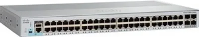 Produktbild von Cisco Catalyst 2960-L, Managed, L2, Gigabit Ethernet (10/100/1000), Vollduplex, Rack-Einbau, 1U