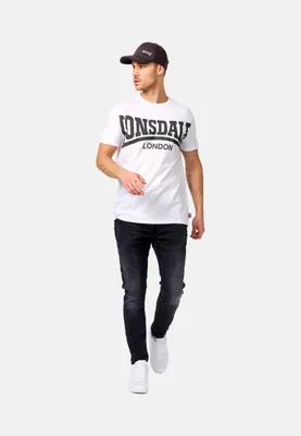 Immagine prodotto di T-shirt uomo regular fit YORK Bianco XL Lonsdale