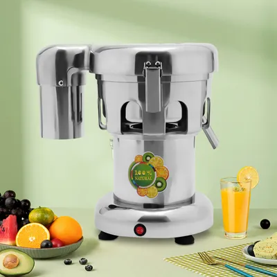 Produktbild von Entsafter Saftpresse Edelstahl  Obstpresse   Saft Juicer 370W