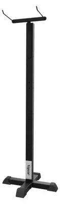 Produktbild von tiguar Mattenständer einseitig  Platzsparender Mattenhalter für Fitnessmatten (Yoga, Pilates, Stretching), stabile Stahlkonstruktion, bis 20 Matten, 66,4 x 66,4 x 186,1 cm, Schwarz