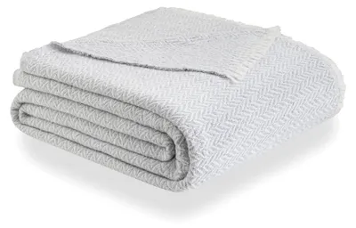Productafbeelding van Todocama PRCMAMSGRCL120X180 Dekbedovertrek van katoen, extra zacht, geschikt voor alle seizoenen, multifunctioneel dagdekbed voor de bank. (120 x 180 cm, lichtgrijs)