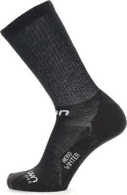 Produktbild von UYN Cycling Aero Wintersocken Herren black/white 45-47