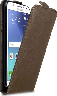 Obrázok produktu pre Cadorabo DE-125780, Otočný obal, Samsung, Galaxy J7 2015, 14 cm (5.5"), Hnedá