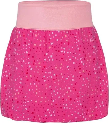 Produktbild von Damen Rock Bescina mit klassischem Schnitt, elastischer Taille und Blumenmuster, Pink