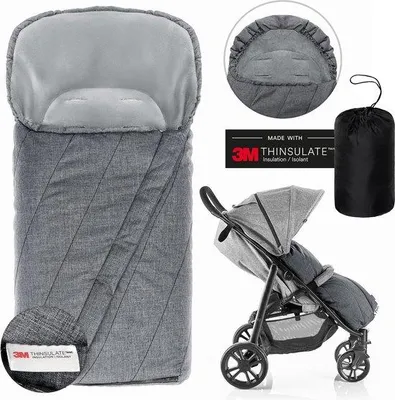 Produktbild von Winter voetenzak voor kinderwagens & buggy - anti-slip bescherming, zachte