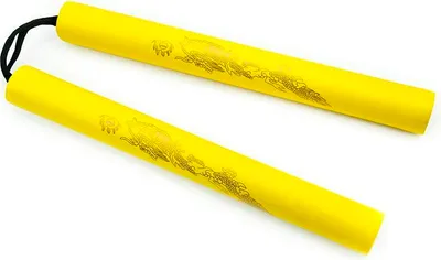 Zdjęcie produktu dla Nunchako Treningowe Pro Pinakowe Żółte Allright