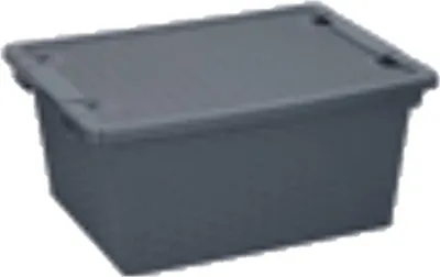 Produktbild von Korb 15L Hellbraun 36x28x16cm mit Deckel