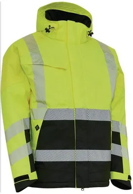 Produktbild von Warnschutz-Winterjacke VISIBLE XTREME Gr.XL warngelb/schwarz ELKA RAINWEAR