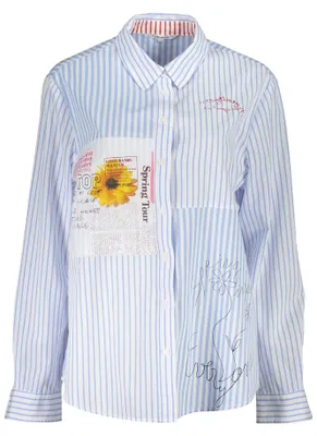 Produktbild von Desigual Langarmshirt Damen Blau