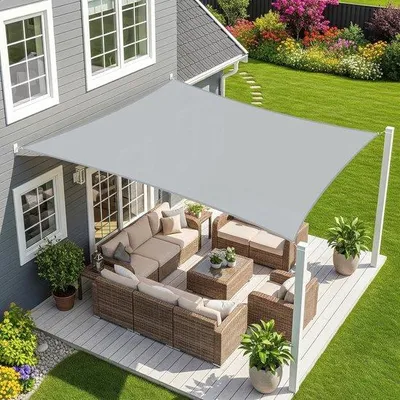 Produktbild von Sonnensegel 3x4m - UV-Schutz und einfache Montage