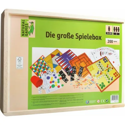Produktbild von NG Holz-Spielesammlung 200 in 1