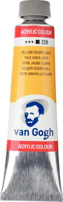 Produktbild von Van Gogh Acrylfarbe Tube 40 ml Gelber Ocker Hell 228