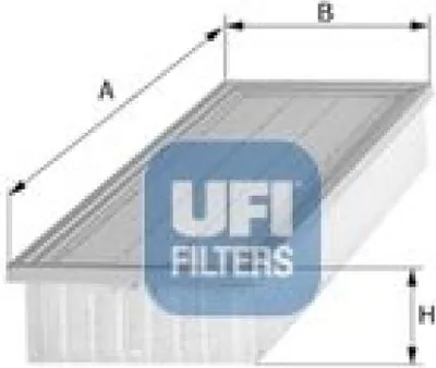 Produktbild von Luftfilter UFI 30.919.00 für FIAT 126 (126) Filtereinsatz