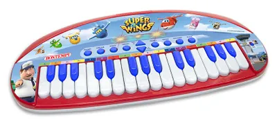 Image de Clavier Super Wings avec 31 touches et effets de lumière, par Bontempi 12 3169