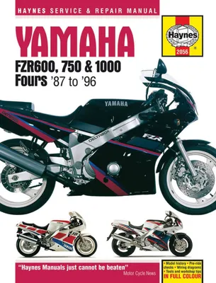 Produktbild von Yamaha FZR600, 750 & 1000 Fours (87 - 96) Haynes Repair Manual