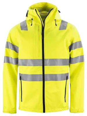 Productafbeelding van Projob - "6450" Jas, waterdicht, uniseks, voor heren/dames, signaleringskleding ET1004 (3XL) (Geel/Zwart)