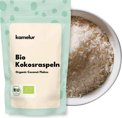 Produktbild von Kamelur®  Bio Kokosraspel 500 g