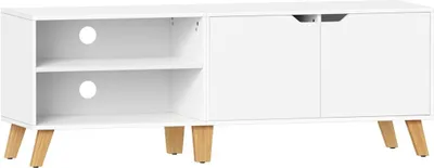 Produktbild von Songmics TV-Schrank mit Türen 140 cm Weiss