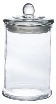 Produktbild von Set aus 2 großen Glasvorratsbehältern