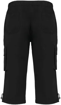 Produktbild von Proact Herren 3/4 Shorts Bermuda Hose Cargo Capri-Hose Cargohose, Größe:M, Farbe:Schwarz