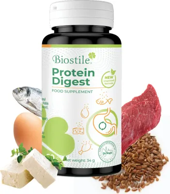 Image de Biostile Protein Digest – Enzymes digestives avec lactase pour une absorption optimale des nutriments