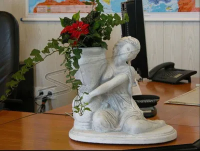 Obrázek produktu pro Květináč Planter Dekorace Figurka Květináče Zahradní vázy Nádoba 243