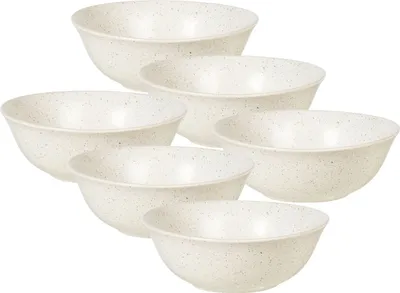 Produktbild von Broste Copenhagen NORDIC VANILLA Buddha Schale 21cm Set6